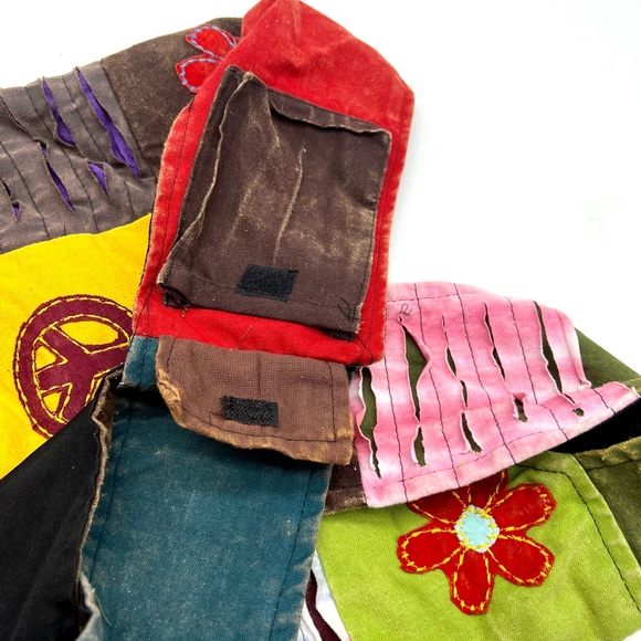 Patchwork Hippie Sling Bag - Picture 5 of 11